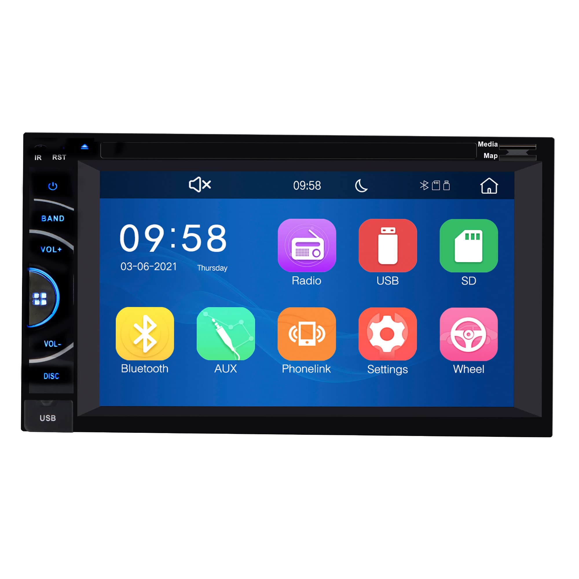Amazon.com: Gravity D96CP HiFi Audio Processor 6.5 Inch 1080P